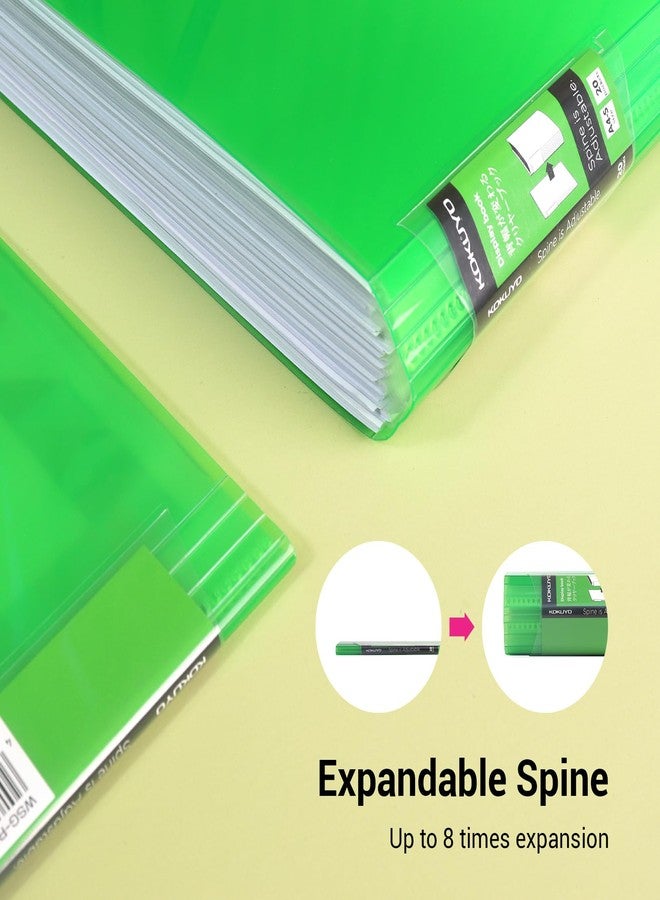 كوكويو مجلد كوكويو ذو 40 جيبًا مع أكمام بلاستيكية، مقاس 8.5 × 11 بوصة (أسود)، وحافظة أعمال فنية قابلة للتوسيع بمقاس A4 و US Letter مع واقيات شفافة للأوراق. 80 صفحة من كتاب العرض التقديمي. (RA-NV40D) - Image 3